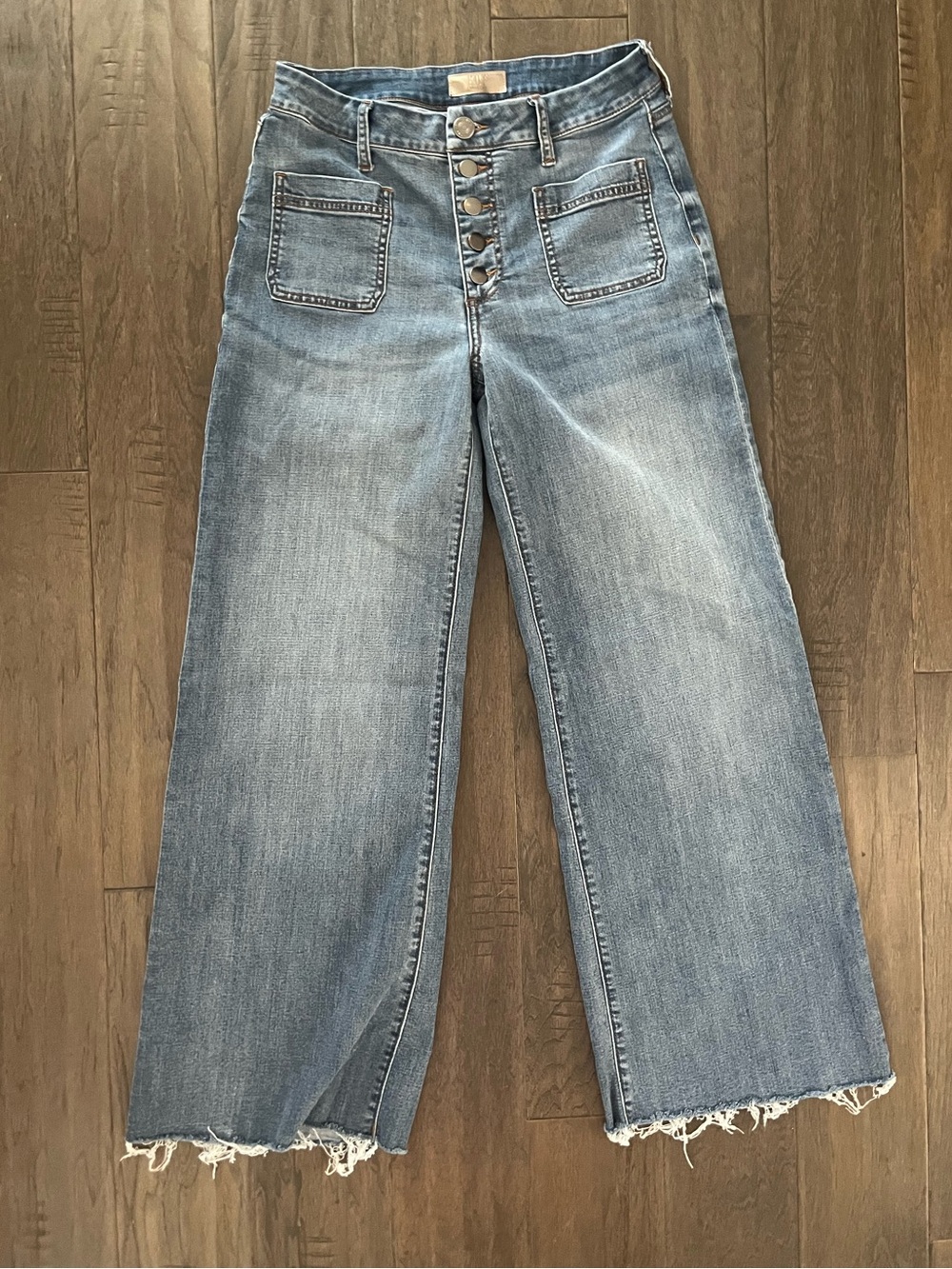Kut from the Kloth Meg High Rise Wide Leg Jean | Size 6 - Picture 6 of 13